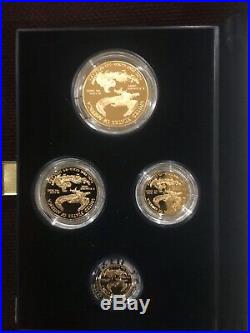 1997 W Proof American Eagle Gold Bullion Coins Proof Set (1, 1/2, 1/4, 1/10 oz)