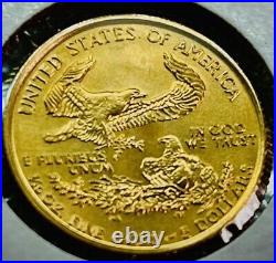 1998 1/10 oz American Gold Eagle Coin Uncirculated