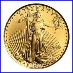 1999 $10 American Gold Eagle 1/4 oz Brilliant Uncirculated
