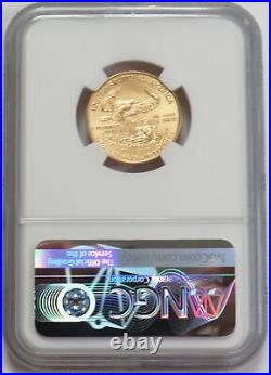 1999 Gold American Eagle $10 Coin 1/4 Oz Ngc Ms 69