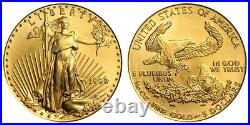 1999 P 1/10th Oz Gold $5 Dollar American Eagle US Bullion Coin Saint- Gaudens