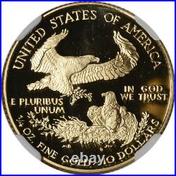 1999-W American Gold Eagle Proof (1/4 oz) $10 NGC PF69 UCAM