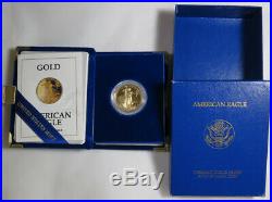 1999-W Gold Proof American Eagle 1/2 Half Troy Ounce 25 Dollar Coin
