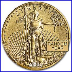 1/10 oz Gold American Eagle MS-70 PCGS (Random Year) SKU #83506