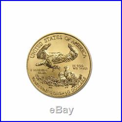 1/4 oz Gold American Eagle $10 US Mint Gold Eagle Coin 2017