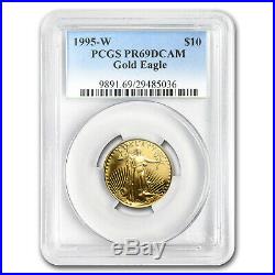 1/4 oz Proof Gold American Eagle PR-69 PCGS (Random Year) SKU #83514