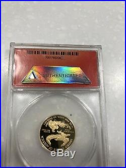 1/4 oz gold eagle Anacs Certified
