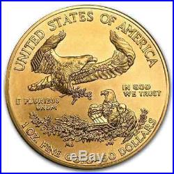 1 oz Gold American Eagle Coin Random Year BU SKU #84672