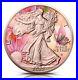 1 oz Silver American Eagle Four Seasons Series Summer Colorized & Rose Gold