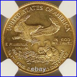 2000 Gold American Eagle $10 1/4oz NGC MS69
