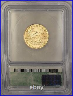 2001 $10 Dollar American Gold Eagle Coin AGE 1/4 Oz ICG MS-70 Perfect GEM