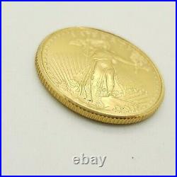 2001 American Eagle 1/4 Ounce $10 Dollar Liberty Round Gold Coin
