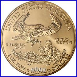 2001 American Gold Eagle 1 oz $50 NGC MS69