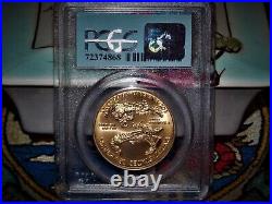 2001 MS69 $50 Gold Eagle PCGS WTC World Trade Center 911 Recovery