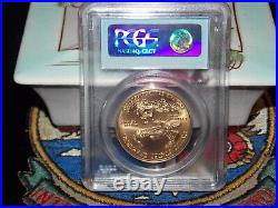 2001 MS69 Registered $50 Gold Eagle PCGS WTC World Trade Center 911 Recovery