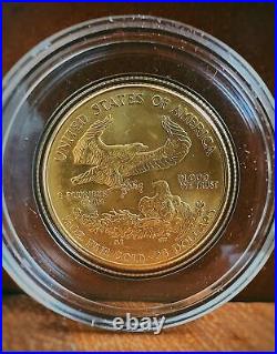 2002 1/2 Troy Oz AMERICAN EAGLE Gold Coin (BU)