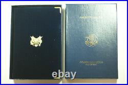 2002 American Eagle Gold Proof 4 Coin Set AGE in Box with COA