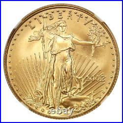 2002 Gold Eagle $25 NGC MS69 American Gold Eagle AGE