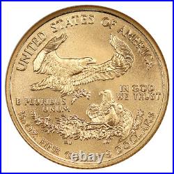 2002 Gold Eagle $5 NGC MS70 American Gold Eagle AGE 1/10 oz Gold