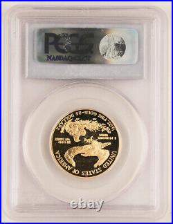 2002 W $25 1/2 Oz Gold American EAGLE Proof Coin PCGS PR70 PF70 Deep Cameo
