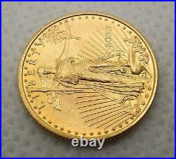 2003 American Eagle 1/10 Ounce $5 Dollar Liberty Round Gold Coin
