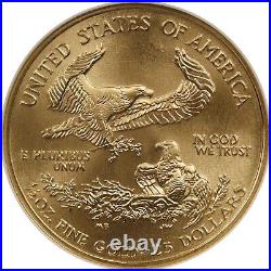 2003 Gold Eagle $25 Half-Ounce NGC MS 69 1/2 oz Fine Gold