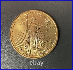2003 USA 1/2 Oz. GOLD 25 DOLLARS AMERICAN EAGLE