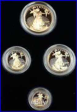 2003 US Mint American Gold Eagle Set Gem Proof Bullion Coins AGE