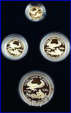 2003 US Mint American Gold Eagle Set Gem Proof Bullion Coins AGE