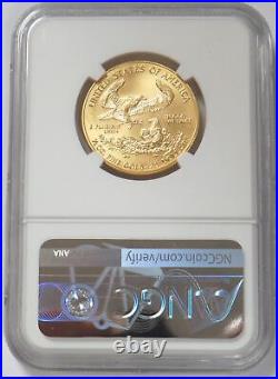 2004 Gold $25 American Eagle 1/2 Oz Coin Ngc Mint State 69