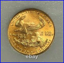 2005 1/10th oz American Gold Eagle in Capsule