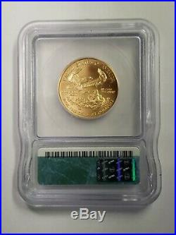 2005 ICG MS70 1/2 oz ($25) Gold Eagle