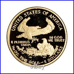 2005-W American Gold Eagle Proof (1/10 oz) $5 in OGP