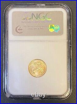 2006 American Gold Eagle 1/10oz $5 NGC GEM UNCIRCULATED, FIRST STRIKE LABEL