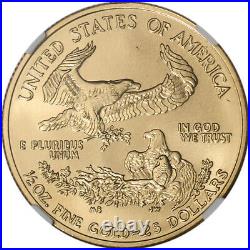 2006 American Gold Eagle 1/2 oz $25 NGC MS70