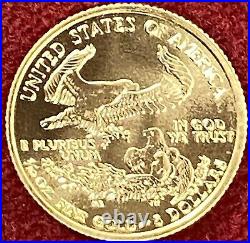 2006 Gold American Eagle 5 Dollars 1/10th oz