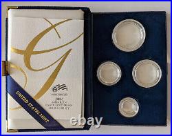 2006 Gold American Eagle Proof Set Box By US Mint with Certificate No Coins