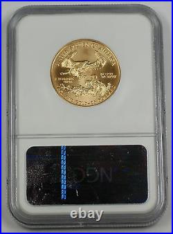 2006-W $25 1/2 Oz American Gold Eagle Coin NGC MS-70 AGE