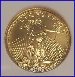 2006 W American Gold Eagle Burnished 1/10 oz $5 NGC MS69