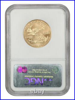 2006-W Gold Eagle $25 NGC MS70 (Burnished) 1/2 oz Gold American Gold Eagle AGE