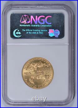 2007 1/2 oz American Gold Eagle NGC MS70
