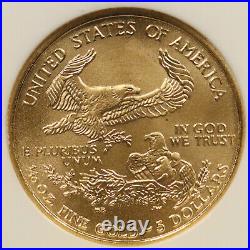2007 $5 Gold 1/10 oz American Eagle NGC MS69 Early Releases