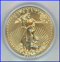 2008 $5 Gold Eagle PCGS MS70 Graded Certified MS-70