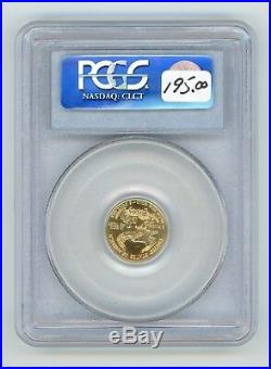 2008 $5 Gold Eagle PCGS MS70 Graded Certified MS-70