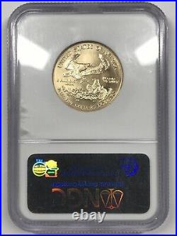 2008 Gold Eagle $25 NGC MS70 Early Releases 1/2 oz gold