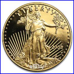 2008-W 1 oz Proof Gold American Eagle (withBox & COA) SKU #47456