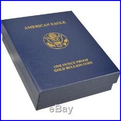 2008-W American Gold Eagle Proof 1 oz $50 in OGP