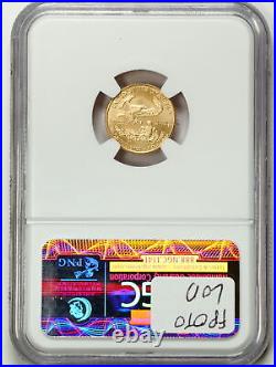 2009 $5 1/10oz Gold American Eagle MS69 NGC 3372273-218 Early Releases
