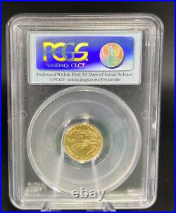 2009 $5 Gold Eagle MS70 PCGS 1/10 oz Gold MS 70 First Strike