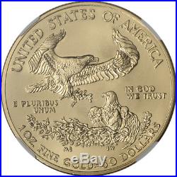 2009 American Gold Eagle (1 oz) $50 NGC MS70 Early Releases